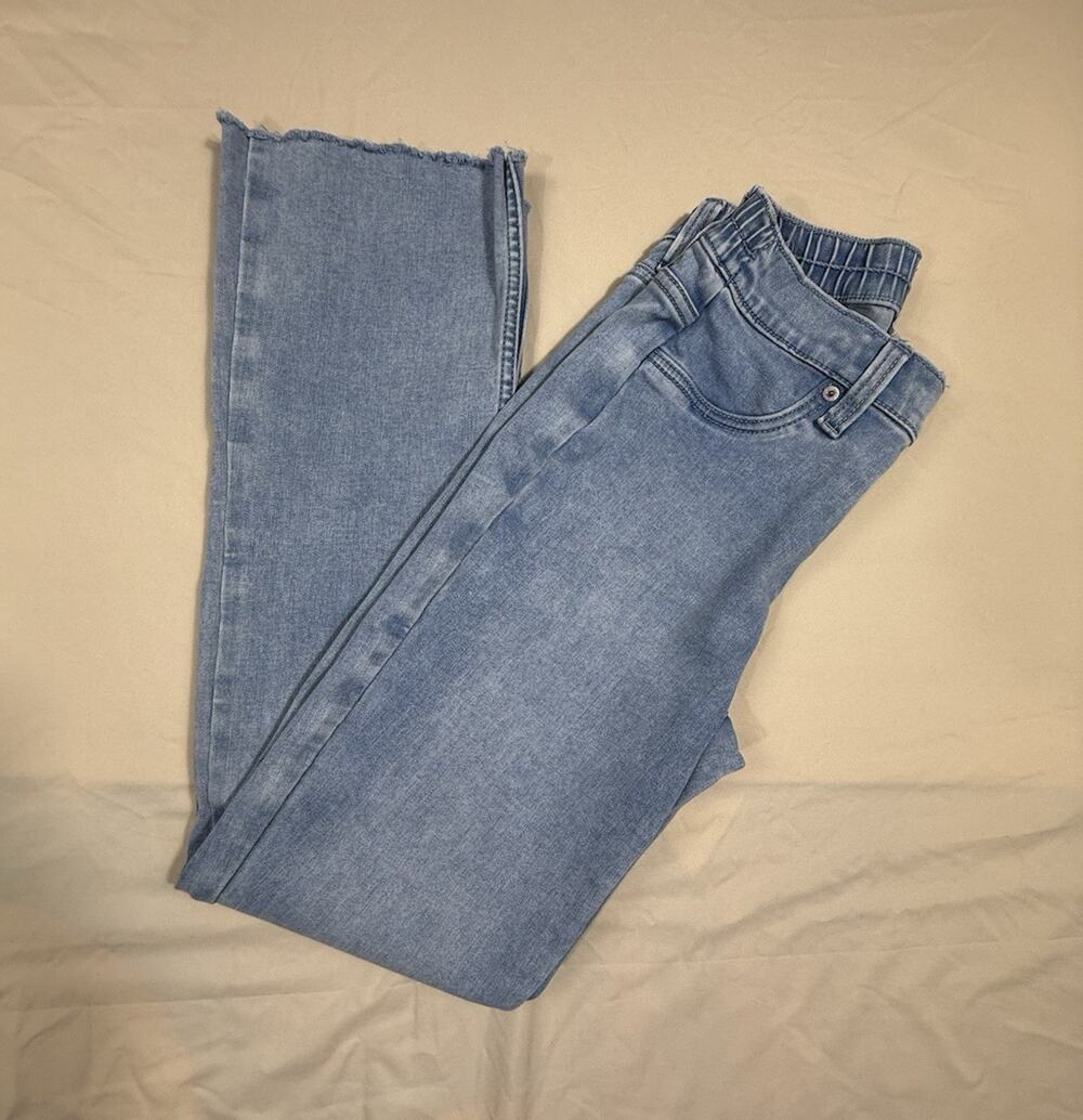 Aerie Women's Jegging Flare Pants Light Wash XS Regular (25x28x9)
